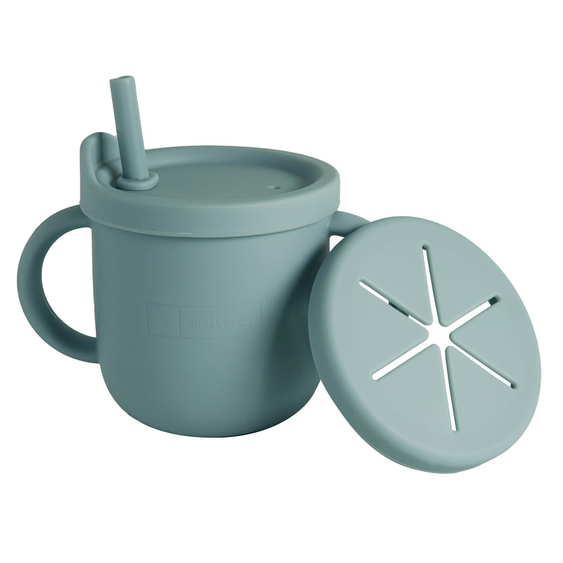 Feeding and weaning set <br> (Dusty Blue)