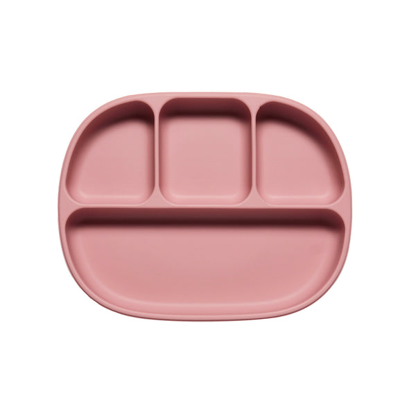 Divided Silicone plate<br> (Dark Pink)