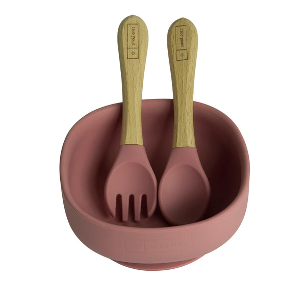 Suction Bowl <br> (Dark Pink)