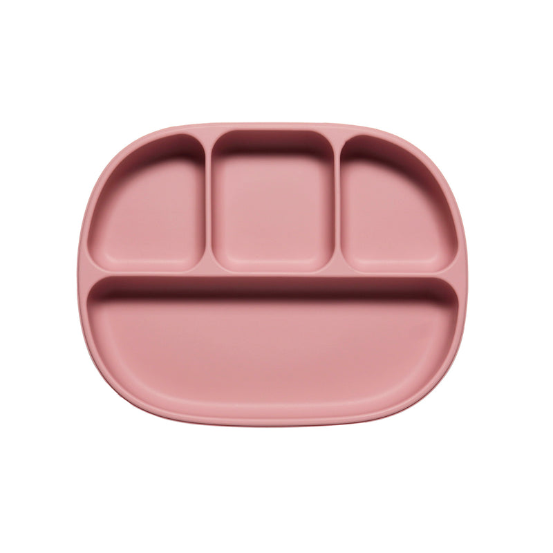 Divided Silicone plate<br> (Dark Pink)