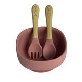 Feeding and weaning set <br> (Dark pink)