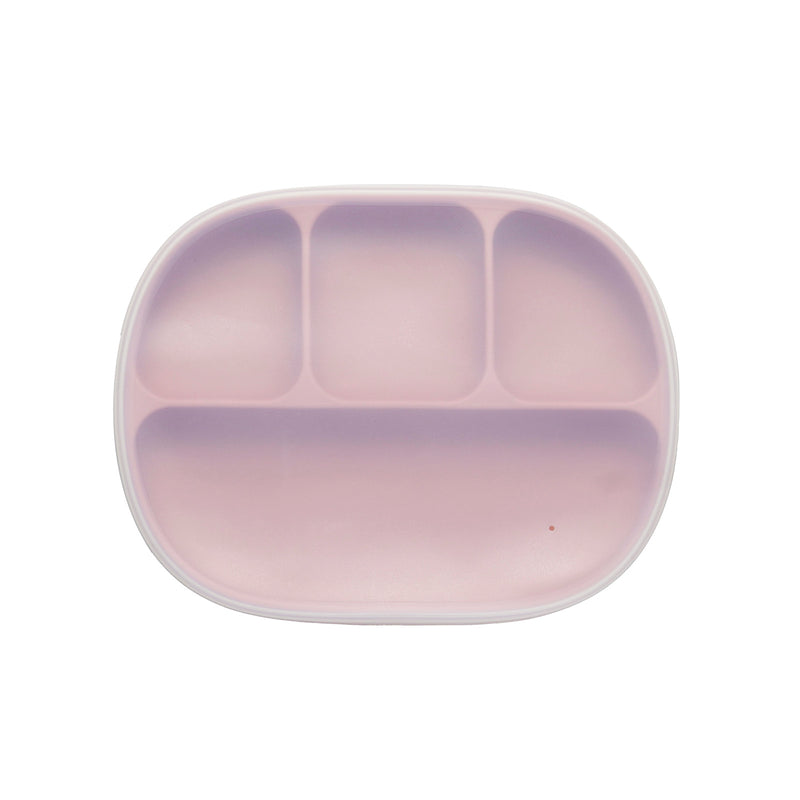 Divided Silicone plate<br> (Dark Pink)