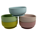 Suction Bowl <br> (Dusty Blue)