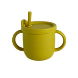 Silicone Sipper and snacks cup<br> (Mango)