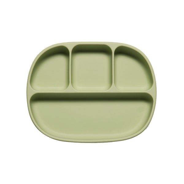 Divided Silicone plate<br> (Olive)