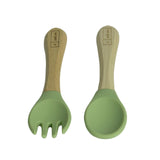 Feeding and weaning set <br> (Olive)