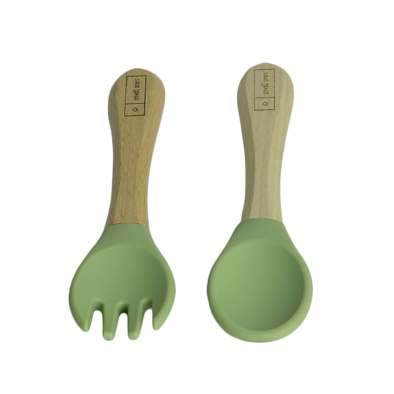 Feeding and weaning set <br> (Olive)